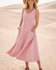 Karin | Comfortable A-Line Midi Dress