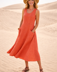 Karin | Comfortable A-Line Midi Dress