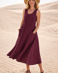 Karin | Comfortable A-Line Midi Dress