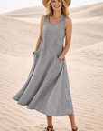 Karin | Comfortable A-Line Midi Dress