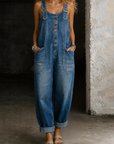 Moxelle | Denim Overall Jumpsuit