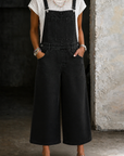 Elizabeth | Wide Leg Suspender Jumpsuit
