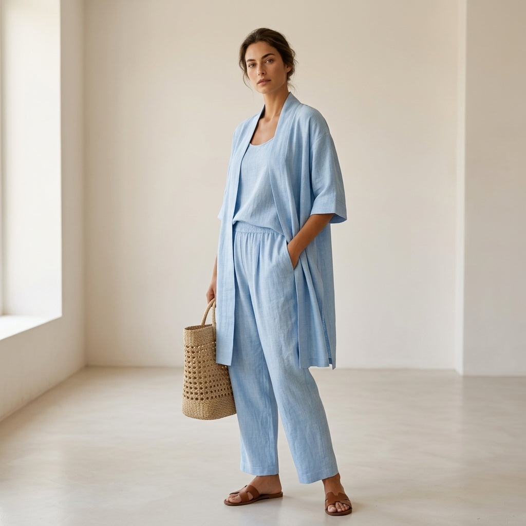 Amber - Elegant and Sophisticated Linen Set