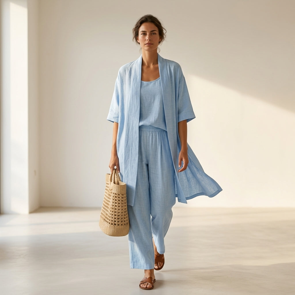 Amber - Elegant and Sophisticated Linen Set