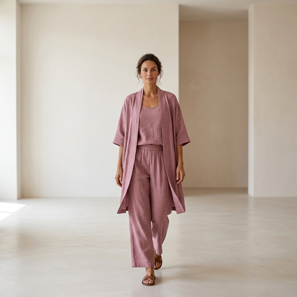 Amber - Elegant and Sophisticated Linen Set