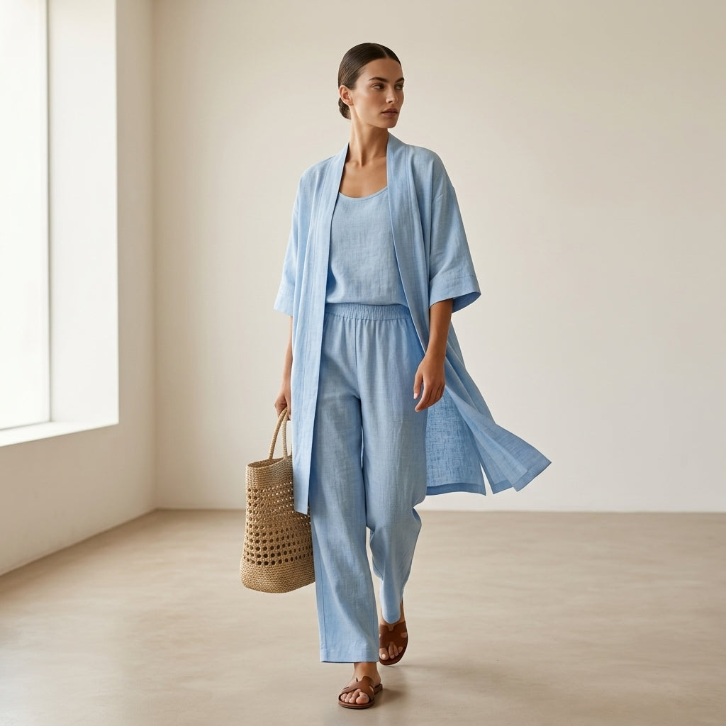 Amber - Elegant and Sophisticated Linen Set