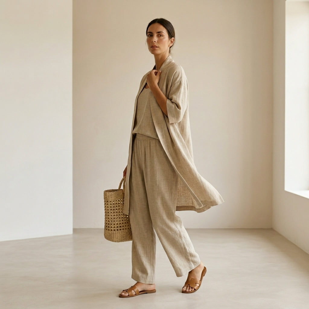 Amber - Elegant and Sophisticated Linen Set