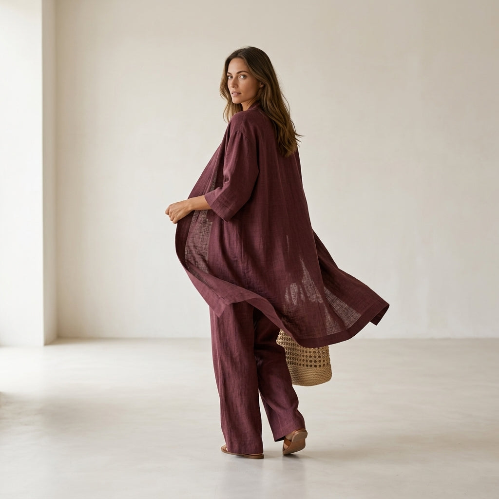 Amber - Elegant and Sophisticated Linen Set