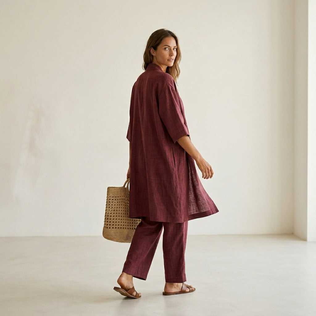 Amber - Elegant and Sophisticated Linen Set