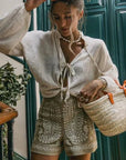 Maaike - Bohemian Crocheted Shorts