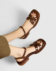 Deliane | Elegant Flat Sandals Women