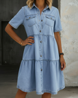 Sophia | Casual Elegant Denim Dress