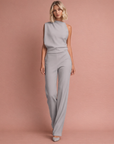 Ariella | Sleeveless Jumpsuit with Wide Legs