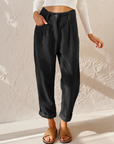 Natalie | Women’s Summer High Waist Wide Leg Pants