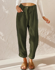 Rose | Women High Waist Wide Leg Pants