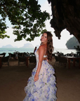 Taylor | Women Summer Floral Cut-Out Maxi Dress
