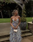 Taylor | Women Summer Floral Cut-Out Maxi Dress