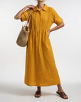 Lysandra™ - Flowing Summer Shirt Dress