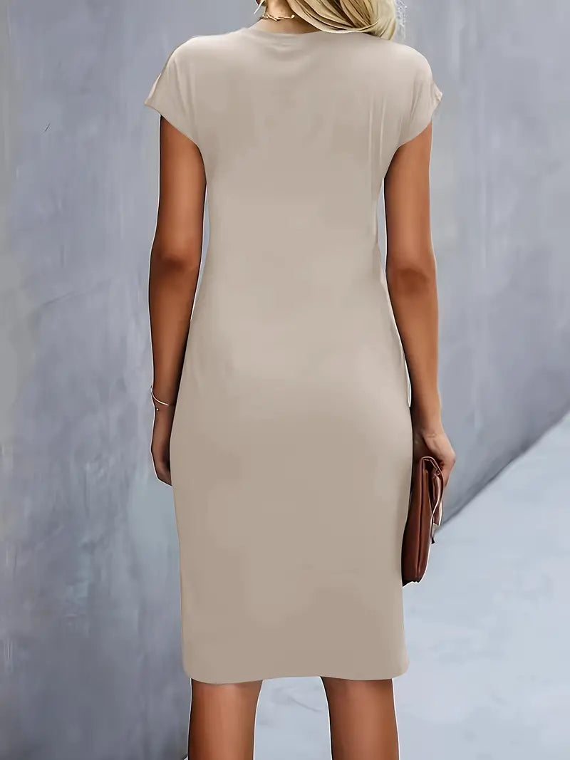 Sarah | Women Katrien Midi Dress Timeless Cut