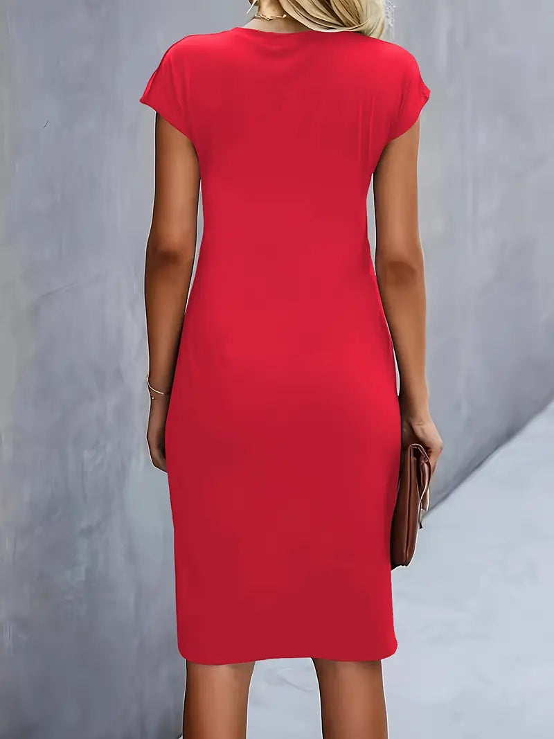 Sarah | Women Katrien Midi Dress Timeless Cut