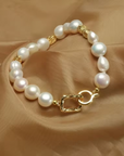 Elegant Baroque Pearls Bracelet
