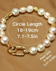 Elegant Baroque Pearls Bracelet