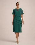 MARA | Elegant Ruffled Dress with Flattering Comfort