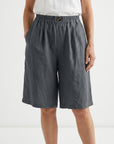 Wandeline™ — Short Loose Elastic Waist Comfortable Natural Summer Pants