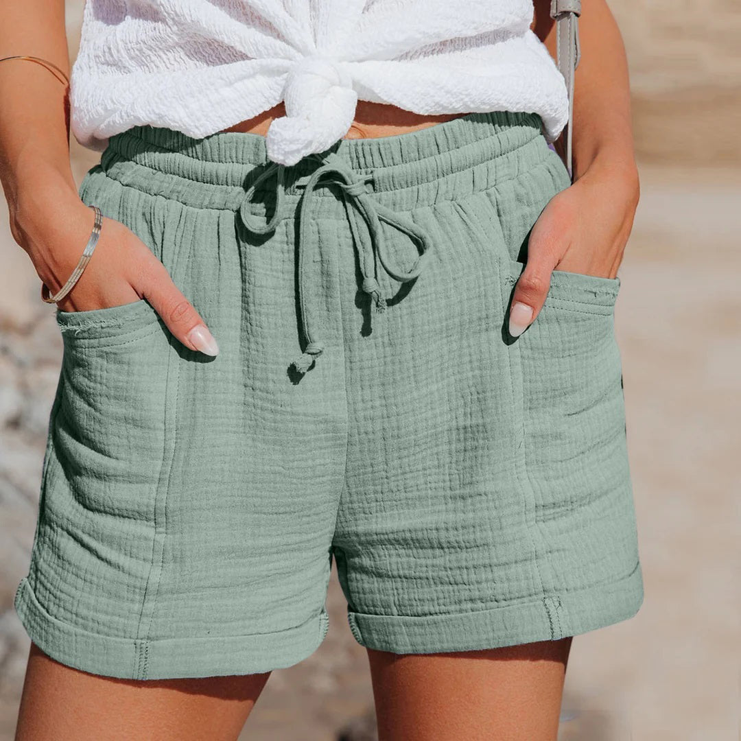 Hanneke - Comfort shorts with pockets