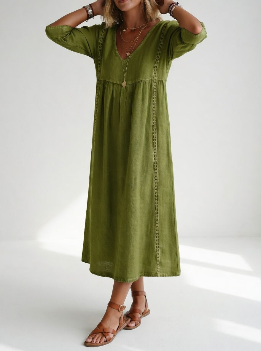 Lioréa™ — Elegant, casual midi dress
