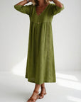 Lioréa™ — Elegant, casual midi dress