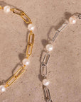 Timeless Pearl Chain Bracelet