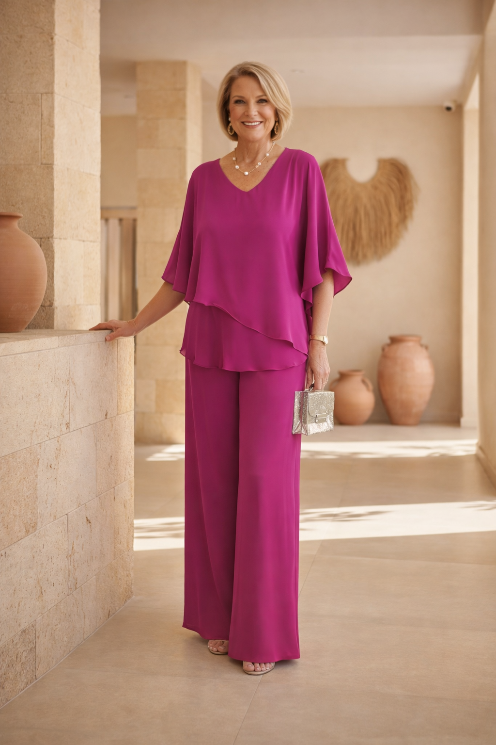 Martha - Carefree Wide Pants Set