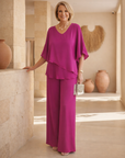 Martha - Carefree Wide Pants Set