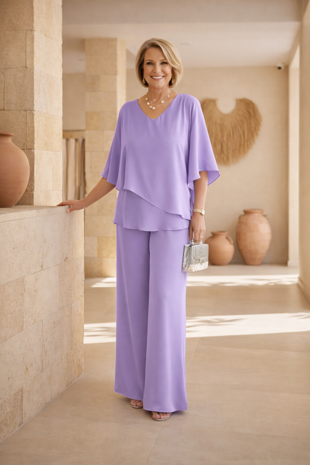 Martha - Carefree Wide Pants Set