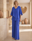 Martha - Carefree Wide Pants Set