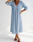 Lioréa™ — Elegant, casual midi dress