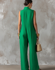 Kennedy | Jumpsuit with Elegant Collar and Loose Fit