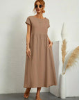 HEIKE | FLOWING MIDI DRESS OF TIMELESS ELEGANCE
