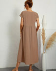 HEIKE | FLOWING MIDI DRESS OF TIMELESS ELEGANCE