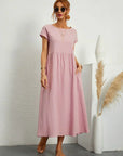 HEIKE | FLOWING MIDI DRESS OF TIMELESS ELEGANCE