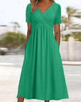 ISADORA | ELEGANT A-LINE MIDI DRESS