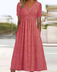 ISADORA | ELEGANT A-LINE MIDI DRESS