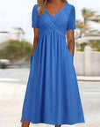ISADORA | ELEGANT A-LINE MIDI DRESS
