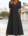 ISADORA | ELEGANT A-LINE MIDI DRESS