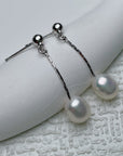 Earrings with Elegant Pearl