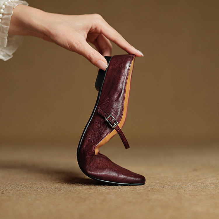 Linda | Genuine Leather Mules