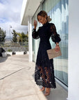 Camille | Women Elegant Long Sleeve Party Dress