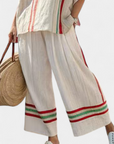 Truvane | Comfortable Boho Print Blouse & Loose-Fit Pants