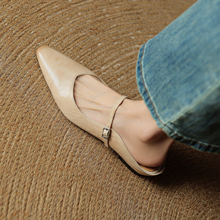 Linda | Genuine Leather Mules
